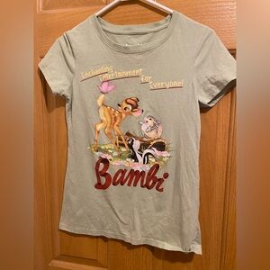 Disney Bambi Tee - Soft Green